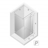 Душевое ограждение NEW TRENDY EVENTA R 90x90x200 EXK-0131/EXK-0140 (хром)