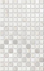 MM6359 Гран Пале белый мозаичный 25*40 керамический декор