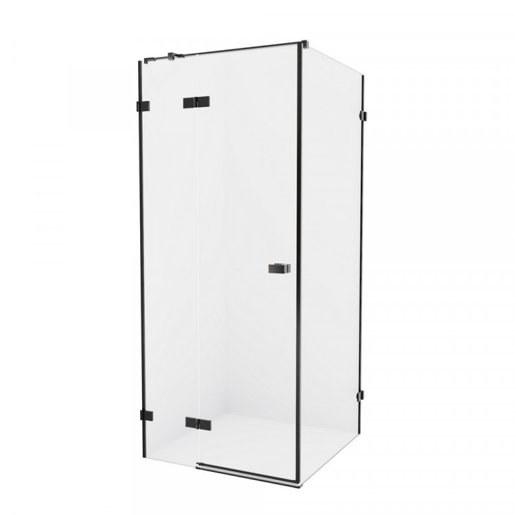 Душевое ограждение NEW TRENDY AVEXA BLACK 100x120x200 EXK-1594 (черный)