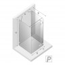 Душевое ограждение NEW TRENDY EVENTA R 90x90x200 EXK-0179 (хром)