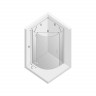 Душевое ограждение NEW TRENDY NEW MERANA L 90x90x195 K-0326 (хром)
