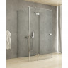 Душевое ограждение NEW TRENDY REFLEXA L 120x80x200 EXK-1263 (хром)