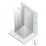 Душевое ограждение NEW TRENDY REFLEXA L 120x80x200 EXK-1263 (хром)