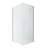Душевое ограждение NEW TRENDY REFLEXA R 90x80x200 EXK-1242/EXK-0005 (хром)