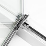 Душевое ограждение NEW TRENDY REFLEXA R 90x80x200 EXK-1242/EXK-0005 (хром)