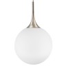 813033 (MD5087-1GL)  Подвес GLOBO 1х40W  E14 champagne gold/white (в комплекте)