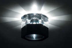 Декоративные светильники из хрусталя и стекла Donolux DL039/Cl-Black