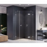 Душевое ограждение NEW TRENDY EVENTA R 90x90x200 EXK-0290 (хром)