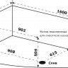 Ванна акриловая Azario Микона 160х100 правая МИВ0002