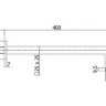 Верхний душ с держателем Paffoni Syncro ZSOF075CR + ZSOF063CR