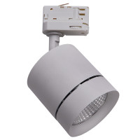 301592 Светильник для 3-фазного трека CANNO LED 15W 960LM 30G СЕРЫЙ 3000K IP20 (в комплекте)