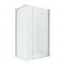 Душевое ограждение NEW TRENDY NEW SOLEO PLUS складные двери R 100x100x195 K-0381 (хром)