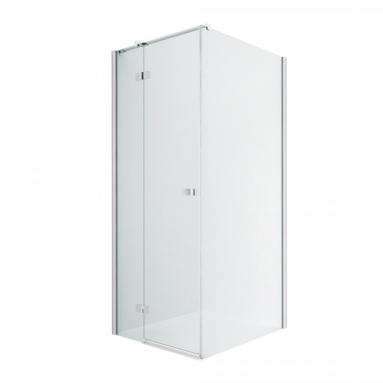 Душевое ограждение NEW TRENDY REFLEXA L 80x100x200 EXK-1236/EXK-0007 (хром)