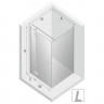 Душевое ограждение NEW TRENDY REFLEXA L 80x100x200 EXK-1236/EXK-0007 (хром)