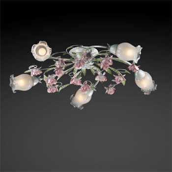 Люстра Odeon Light 2252/5C цветной Ameli
