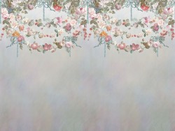 Обои и панно, Каталог Цветариум, арт. Flowers on ribbon Color 2