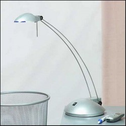 Настольная лампа Lussole LSQ-7990-01 Chiarzo никель