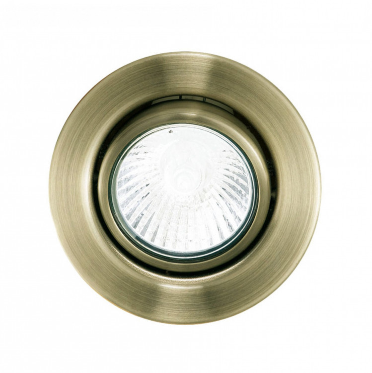 Точечный светильник EGLO 87380 EG08427 бронза Подсветка GU10 3*50W Einbauspot Gu10