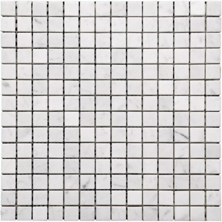 Мозаика из натурального камня M088-20P (Carrara)