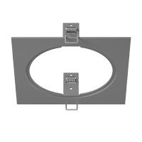 217819 Рамка INTERO 111 QUADRO СЕРЫЙ (в комплекте)