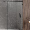 Душевое ограждение NEW TRENDY AVEXA BLACK 100x200 EXK-2041 (черный)