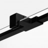 Душевое ограждение NEW TRENDY AVEXA BLACK 100x200 EXK-2041 (черный)