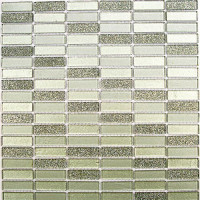 Мозаика из стекла Silver Light