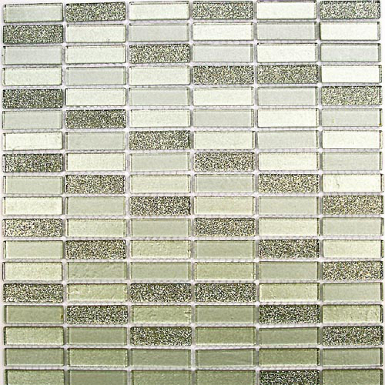 Мозаика из стекла Silver Light