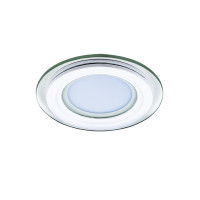212030 Светильник ACRI CYL LED 6W 480LM БЕЛЫЙ/ПРОЗРАЧНЫЙ 4000K (в комплекте)