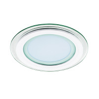 212011 Светильник ACRI CYL LED 12W 780LM БЕЛЫЙ/ПРОЗРАЧНЫЙ 3000K (в комплекте)