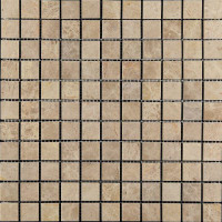 Мозаика из натурального камня M036-25P (Emperador Light)