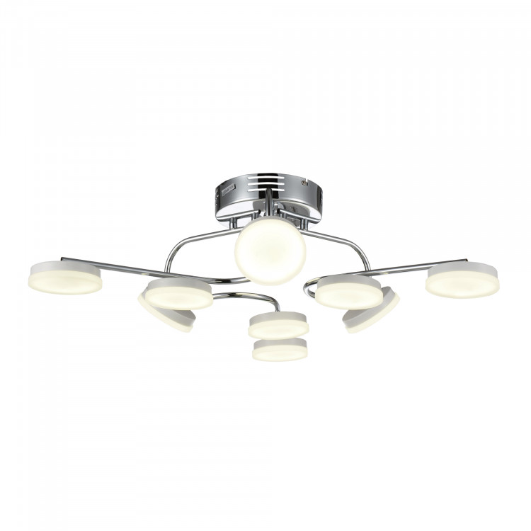 SL921.112.10 Люстра потолочная ST-Luce Хром/Белый LED 10*7W