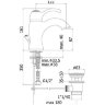 Смеситель для раковины Paffoni Flavia FA075CR