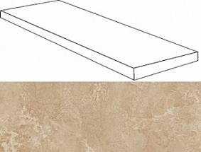Force Beige Scalino Ang SX 33x60/Форс Беж Ступень Угловая Левая 33х60 (620070001031)