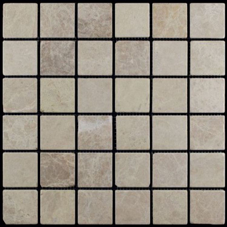 Мозаика из натурального камня M036-48T (Emperador Light)
