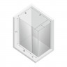Душевое ограждение NEW TRENDY NEW SOLEO 90x70x195 K-0715 (хром)