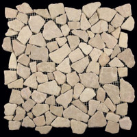 Мозаика из натурального камня M036-ML (Emperador Light)