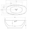 Акриловая ванна ABBER AB9207B