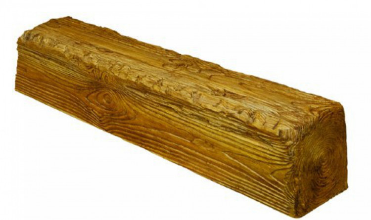 Балка Рустик EQ 005 (4 м, светлая)