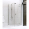 Душевое ограждение NEW TRENDY NEW RENOMA R 80x80x195 D-0112A/D-0083B (хром)