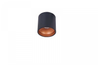 Накладной светильник Donolux DL18416/11WW-R Black/Gold