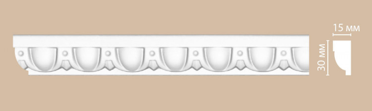 DT 8015/40 FLEXIBLE молдинг DECOMASTER-2 (30х15х2400мм)