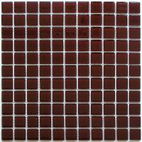 Мозаика из стекла Deep brown