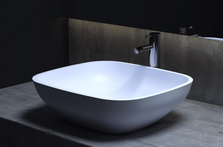 Накладная раковина Salini Gloria 308 49,5 см S-Stone матовый - 1102208M