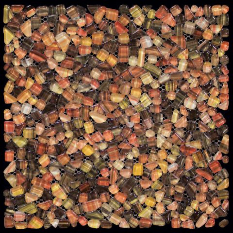 Мозаика из стекла GEM-10R (WL-05R)