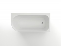 Ванна акриловая Azario LUTON 1700x800x580, свободностоящая, в комплекте с сифоном и металлической рамой, ПРАВАЯ, белая ( LUT17080 R ) LUT17080R