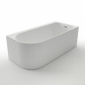 Ванна акриловая Azario LUTON 1700x800x580, свободностоящая, в комплекте с сифоном и металлической рамой, ПРАВАЯ, белая ( LUT17080 R ) LUT17080R
