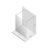 Душевое ограждение NEW TRENDY NEW MODUS 130x200 EXK-0038 (хром)