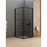 Душевое ограждение NEW TRENDY NEW SOLEO BLACK 90x90x195 D-0285A/D-0285A (черный)