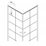 Душевое ограждение NEW TRENDY NEW SOLEO BLACK 90x90x195 D-0285A/D-0285A (черный)